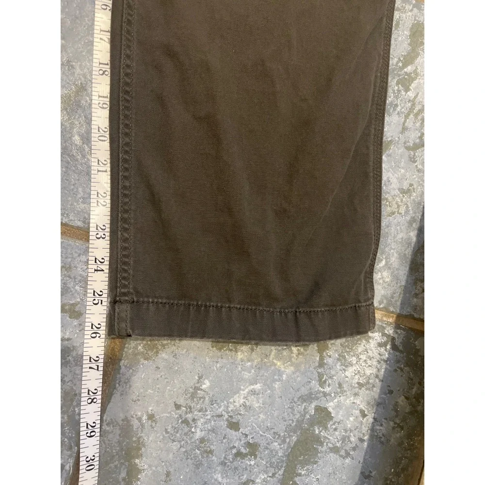 Carhartt Mens BN2291-M Rugged Flex Relaxed Fit‎ Canvas Work Pants Grey 40x28